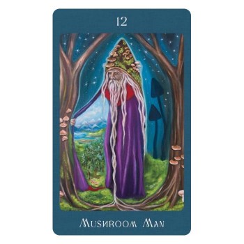 Mushroom Folk Oracle kortos Blue Angel
